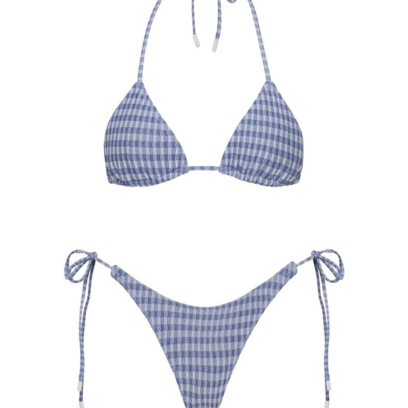Triangl Swimwear Swim Vinca Loko Sparkle Triangle Bikini Set Poshmark